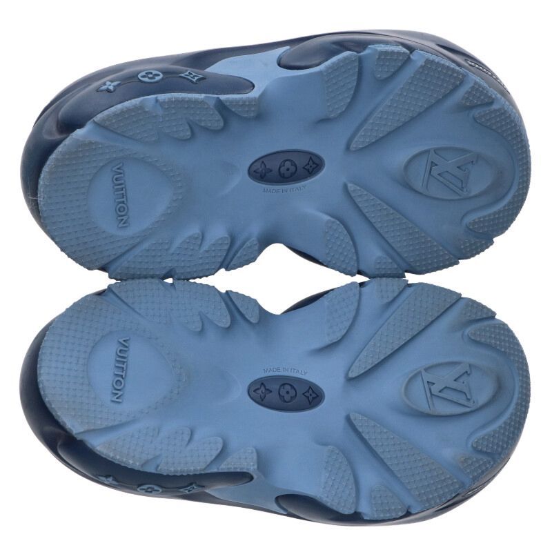 ルイヴィトン LV シャーク・ライン モノグラムラバーサンダル メンズ 7