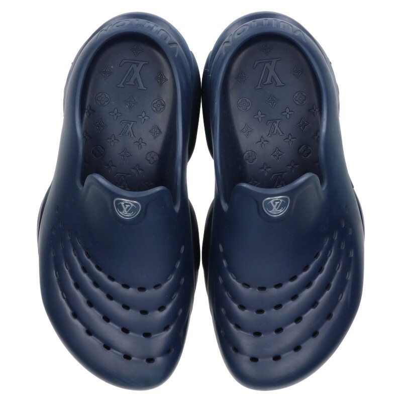 ルイヴィトン LV シャーク・ライン モノグラムラバーサンダル メンズ 7