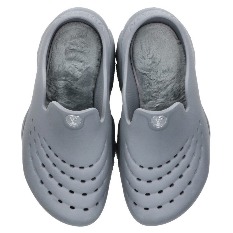 ルイヴィトン LV シャーク・ライン モノグラムラバーサンダル メンズ 7