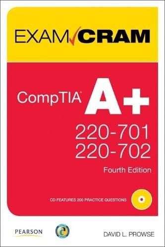 Exam Cram CompTIA A Exams 220-701 ｶﾝﾏ 220-702