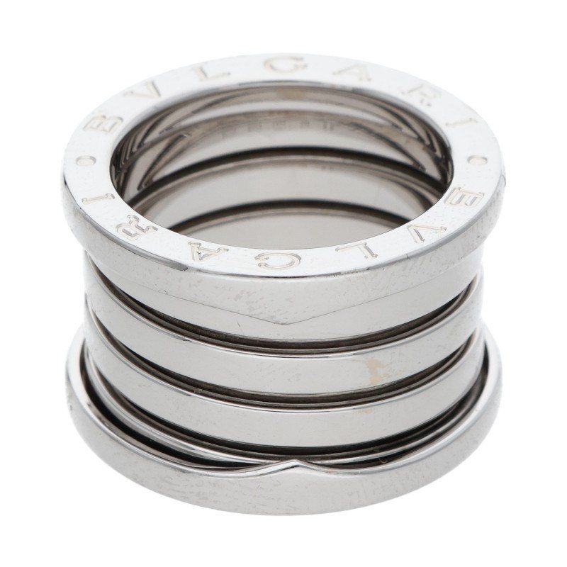  ブルガリ B ZERO 1 WG ビーゼロワン ゴールドリング メンズ 48 7 5号 リング 指輪 アクセサリー