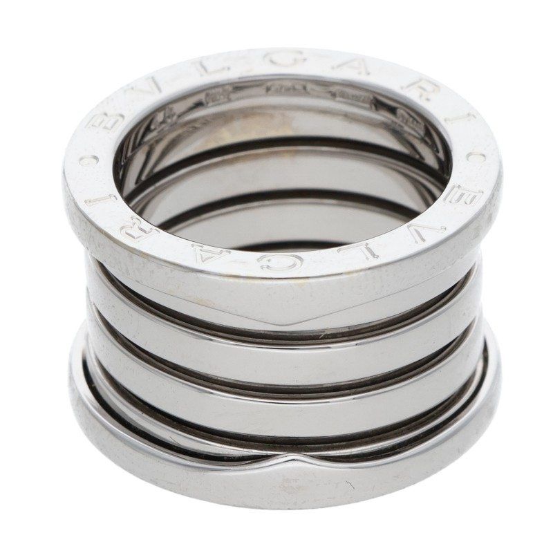 ブルガリ B ZERO 1 WG ビーゼロワン ゴールドリング メンズ 48 7 5号