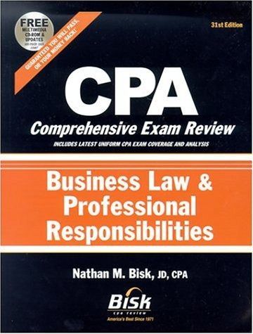 Cpa Comprehensive Exam Review Business Law - Professional Responsibilities C P a Review.