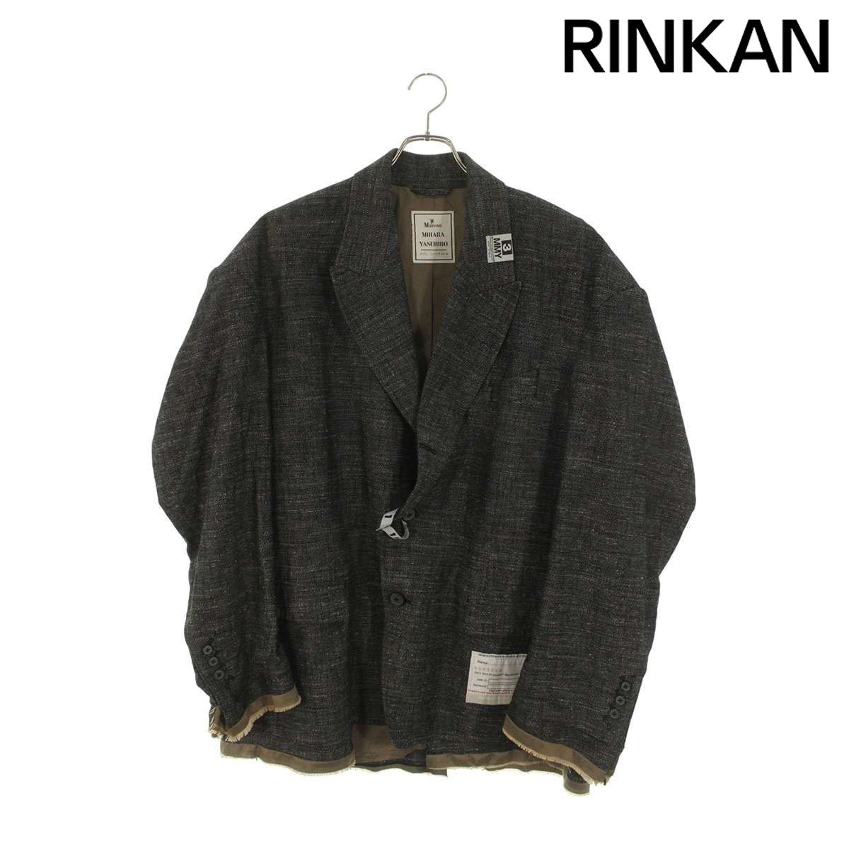 ミハラヤスヒロ B13JK071 ツイードテーラードジャケット レディース 38