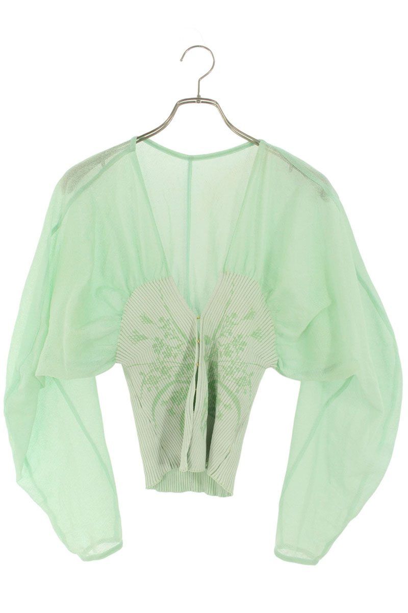 マメクロゴウチ MM25SS-KN066 ニットカーディガン レディース 2