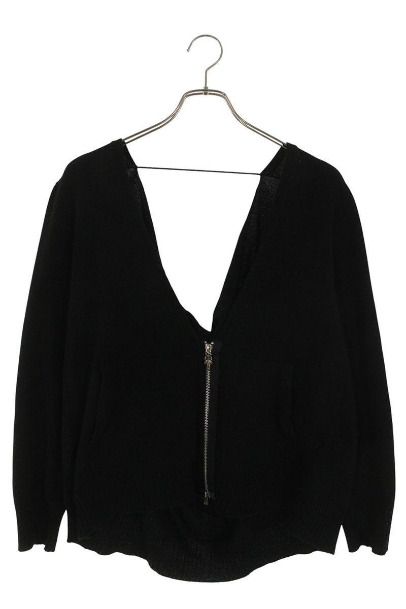 クロムハーツ ダガージップカシミアニットカーディガン レディース M