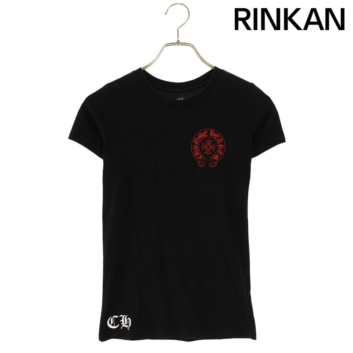 クロムハーツ バックホースシュープリントTシャツ レディース XS