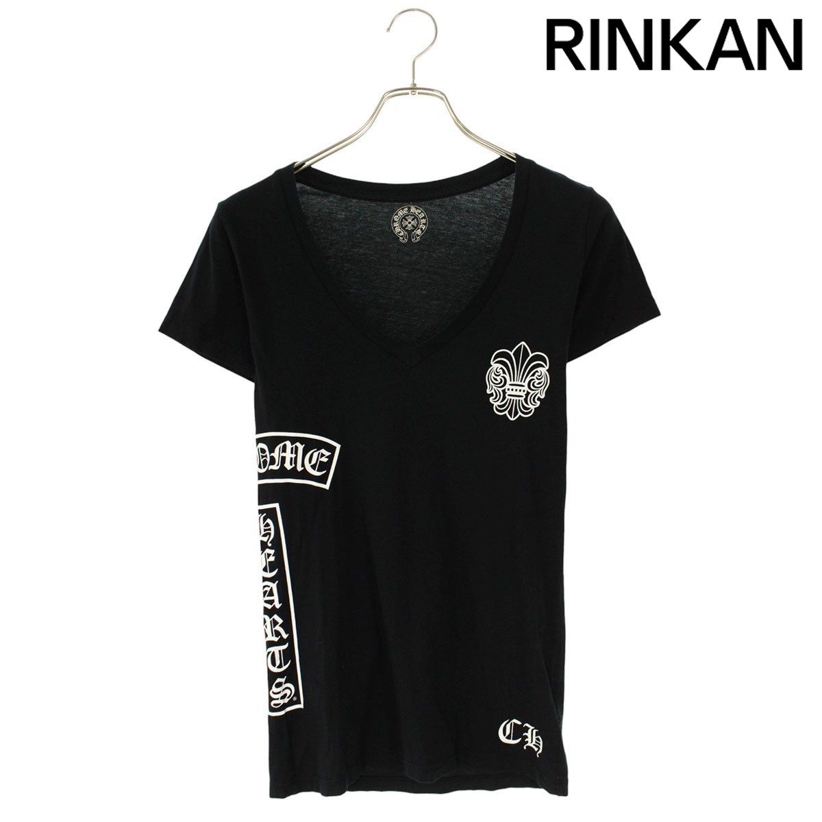 クロムハーツ サイドロゴプリントTシャツ レディース S