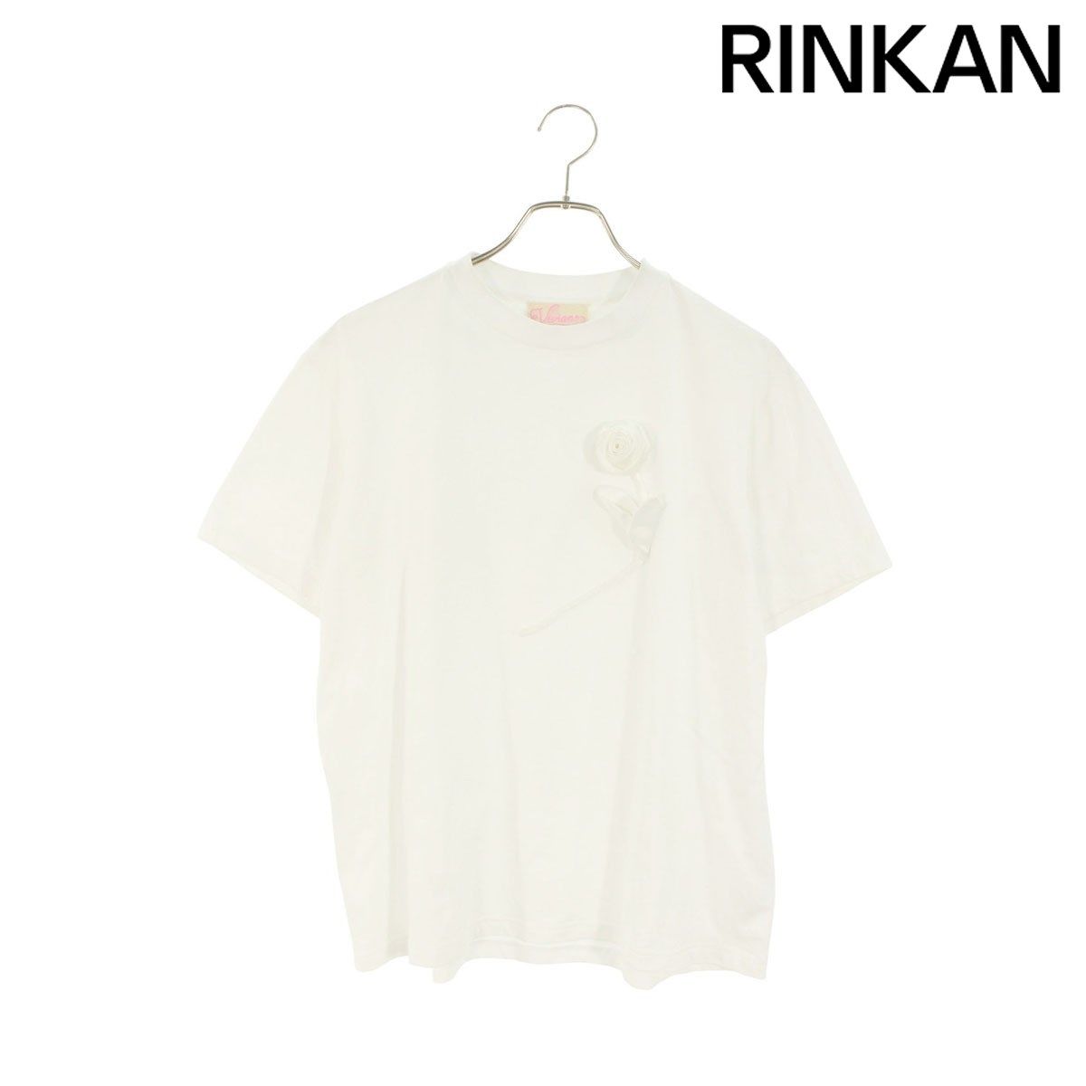 ヴィヴィアーノ 25SS VW-SS25-CS06 フラワーアップリTシャツ レディース S