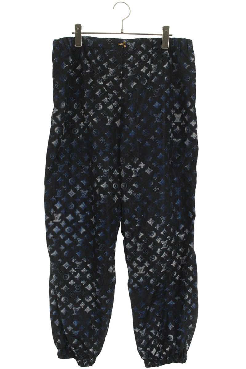 ルイヴィトン 22SS RW221W J56 FMPA55 モノグラム ナイロンジョギングロングパンツ レディース 44