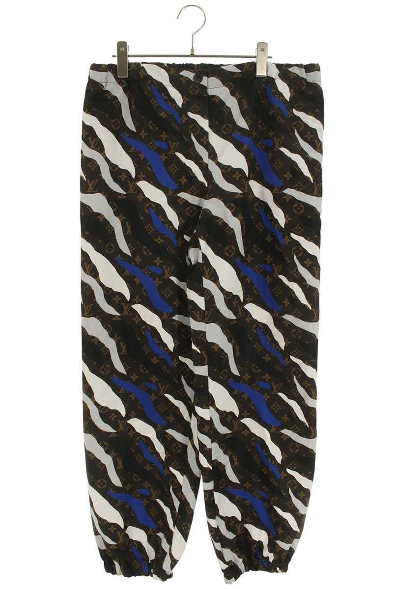 ルイヴィトン 20SS RW201B VRI FIPO07 リーグオブレジェンド モノグラム トラックロングパンツ レディース 44