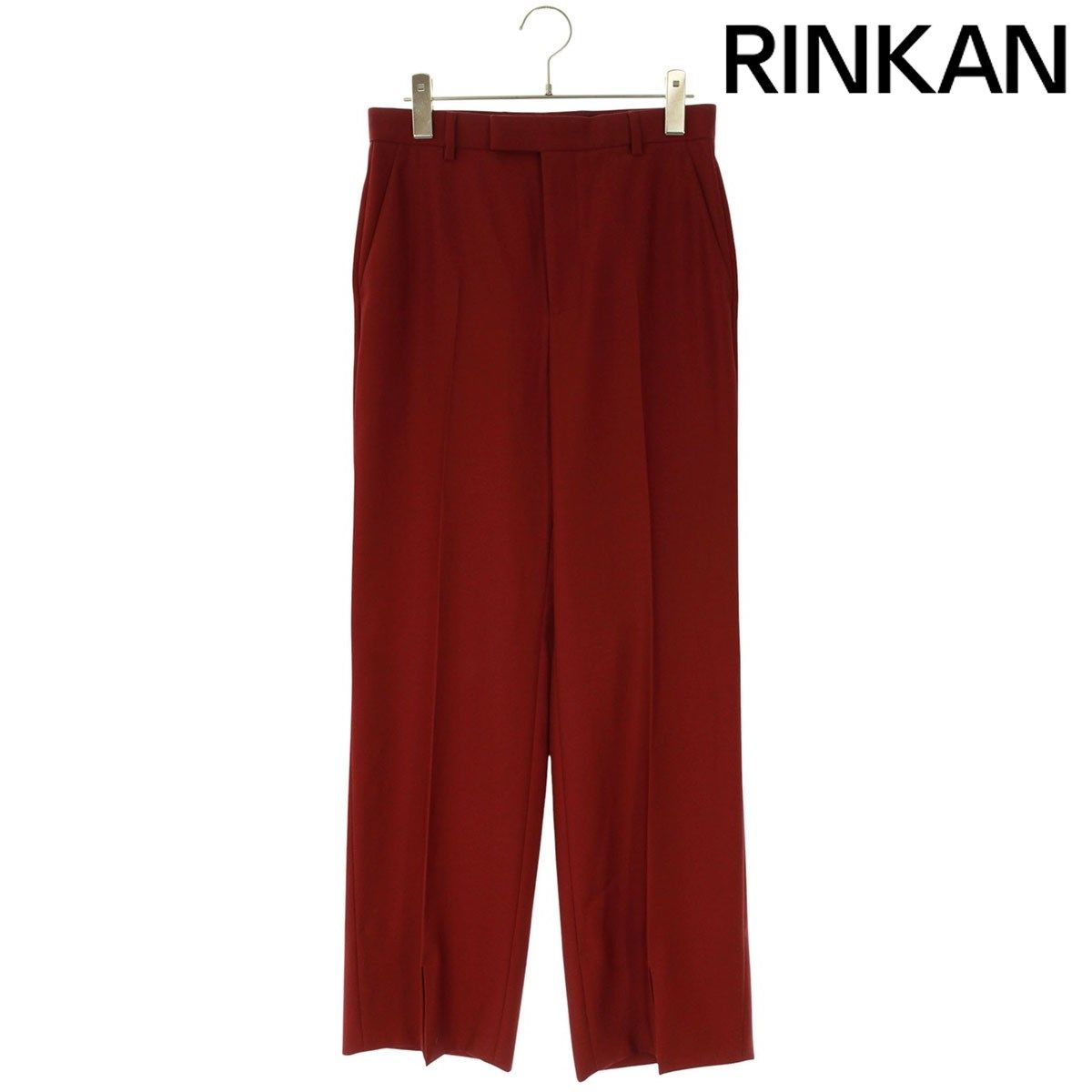 グッチ 25SS 828769 Z7AO2 オーバーサイズスリットスラックスロングパンツ レディース 36