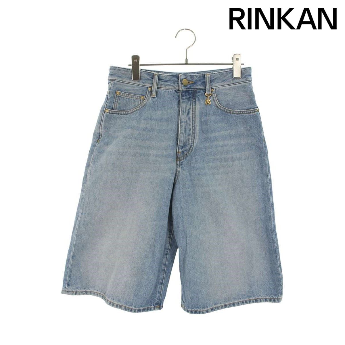 アミリ MAチャーム付き デニムハーフパンツ レディース 25インチ