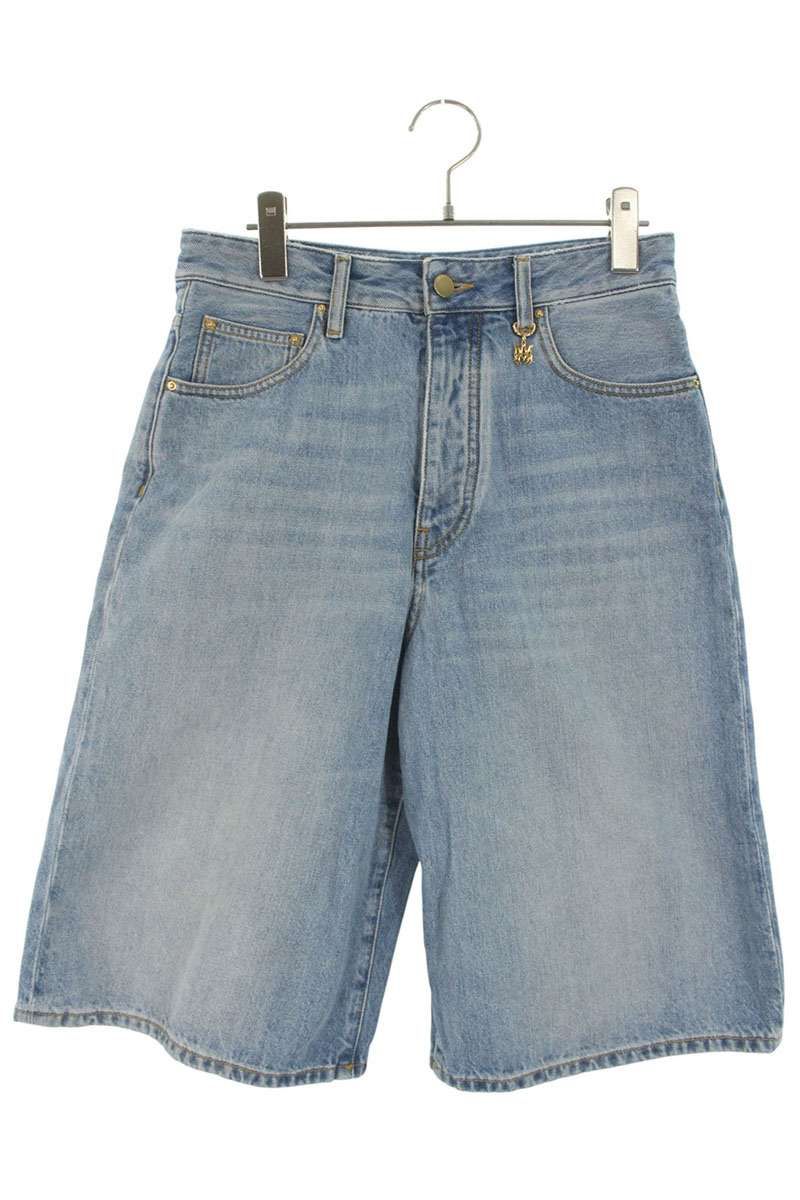 アミリ MAチャーム付き デニムハーフパンツ レディース 25インチ