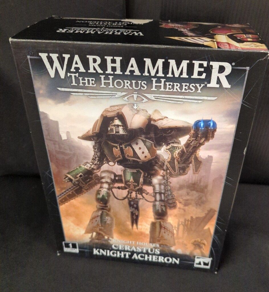 GAMES WORKSHOP WARHAMMER THE HORUS HERESY QUESTORIS HOUSEHOLDS Cerastus Knight Castigator