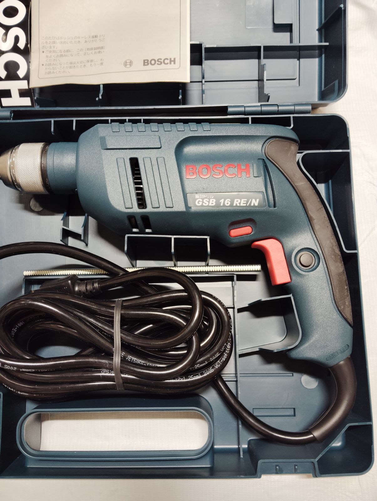 ボッシュ キーレス振動ドリル GSB 16RE N