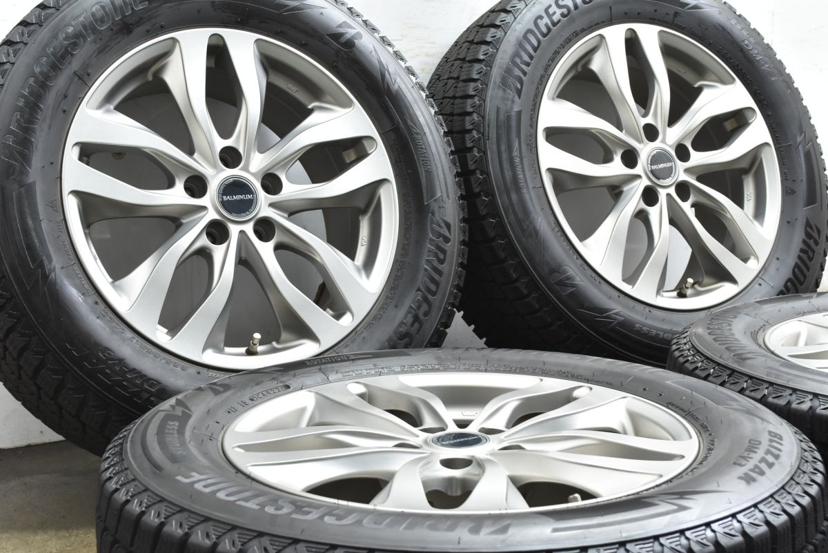 スタッドレス バルミナ 17 in 7 J 38 PCD 114 3 ブリヂストン ブリザック DM V 225 65 R NX ハリアー RAV 4 エクストレイル
