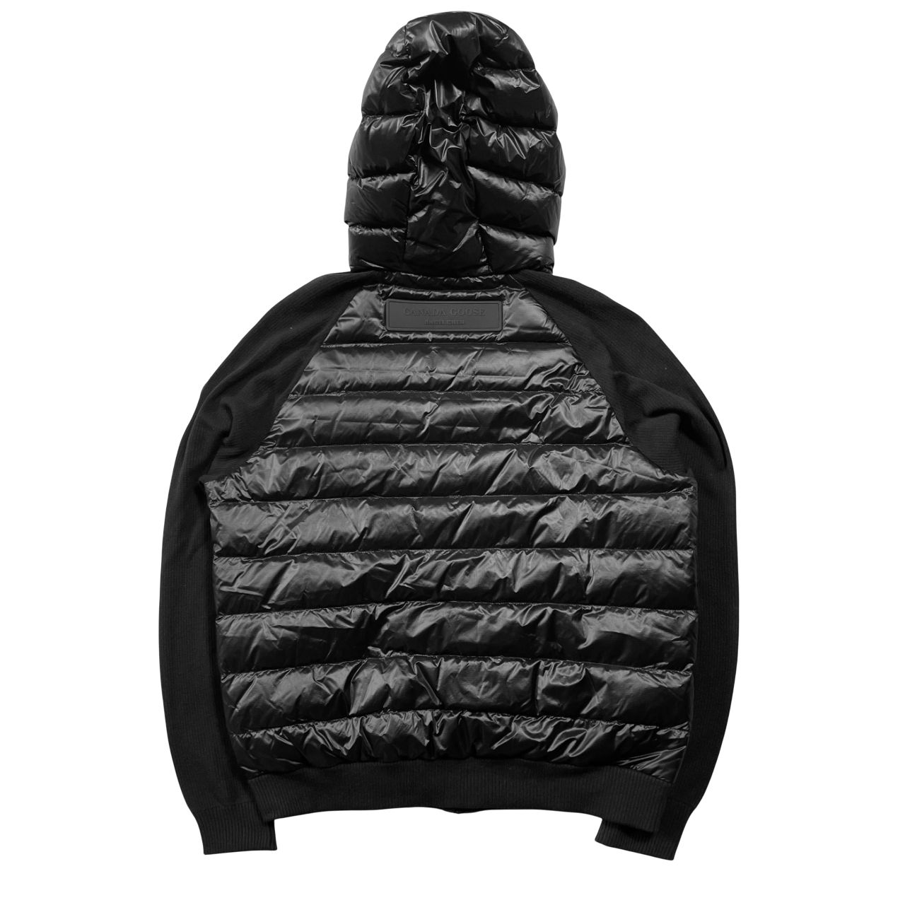 CANADA GOOSE カナダグース Hybridge Knit Hoody ブラック S ニット