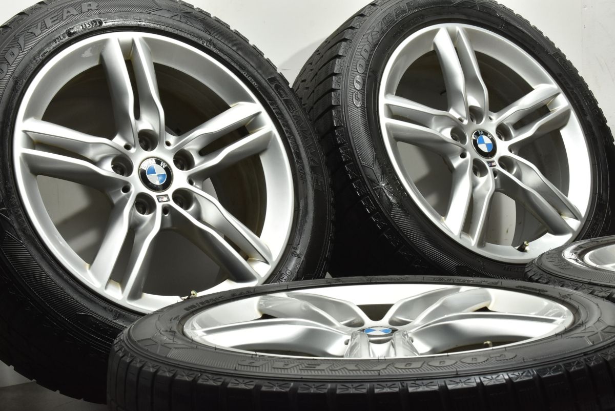 ダブルスポーク483 M BMW F 45 46 2シリーズ 17 in 7 5 J 54 PCD 112 グッドイヤー アイスナビ6 215 55 R 品番 7848601