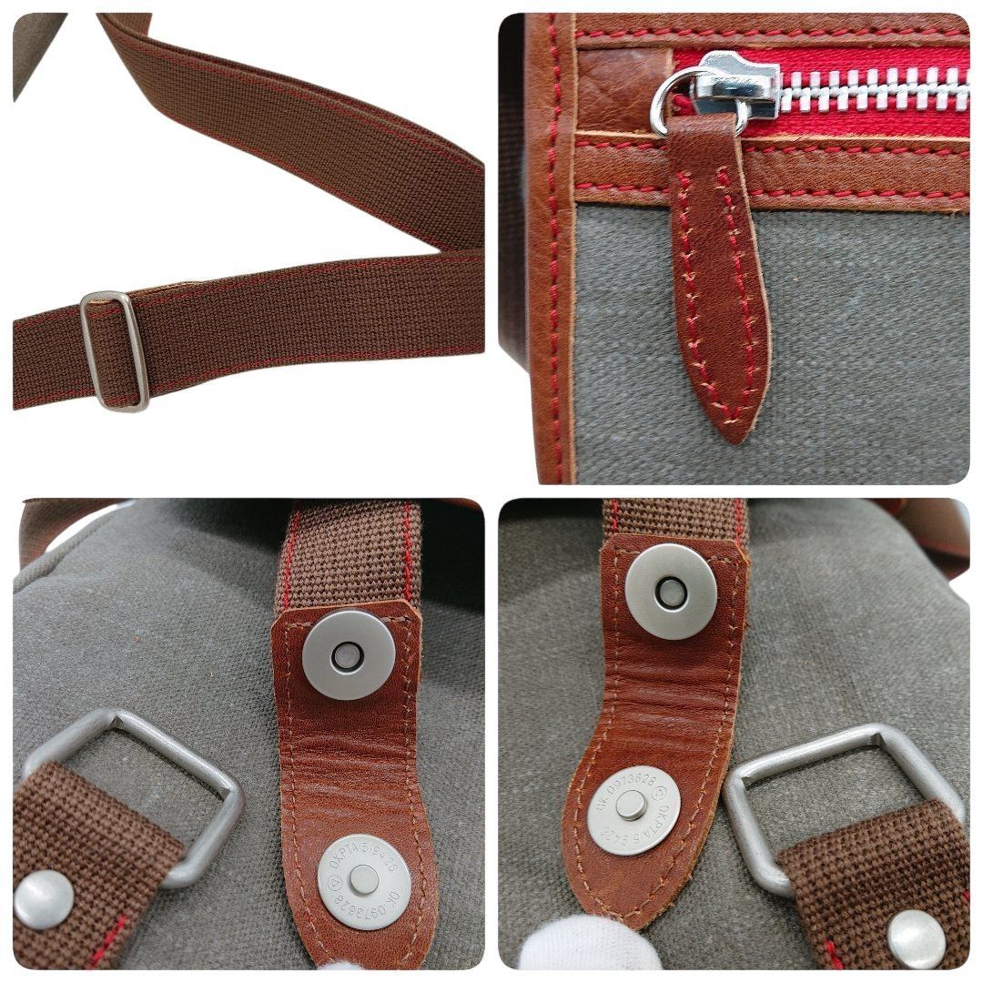 未使用】Paul Smith ポールスミス メッセンジャーバッグ キャンバス地