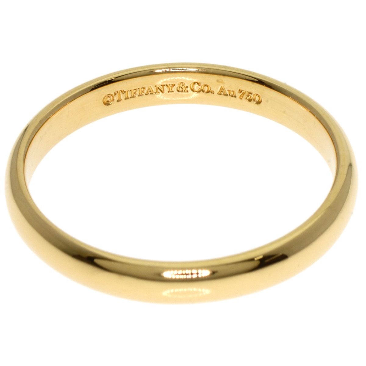 TIFFANY&Co. ティファニー スタッキングバンド リング・指輪 K18YG