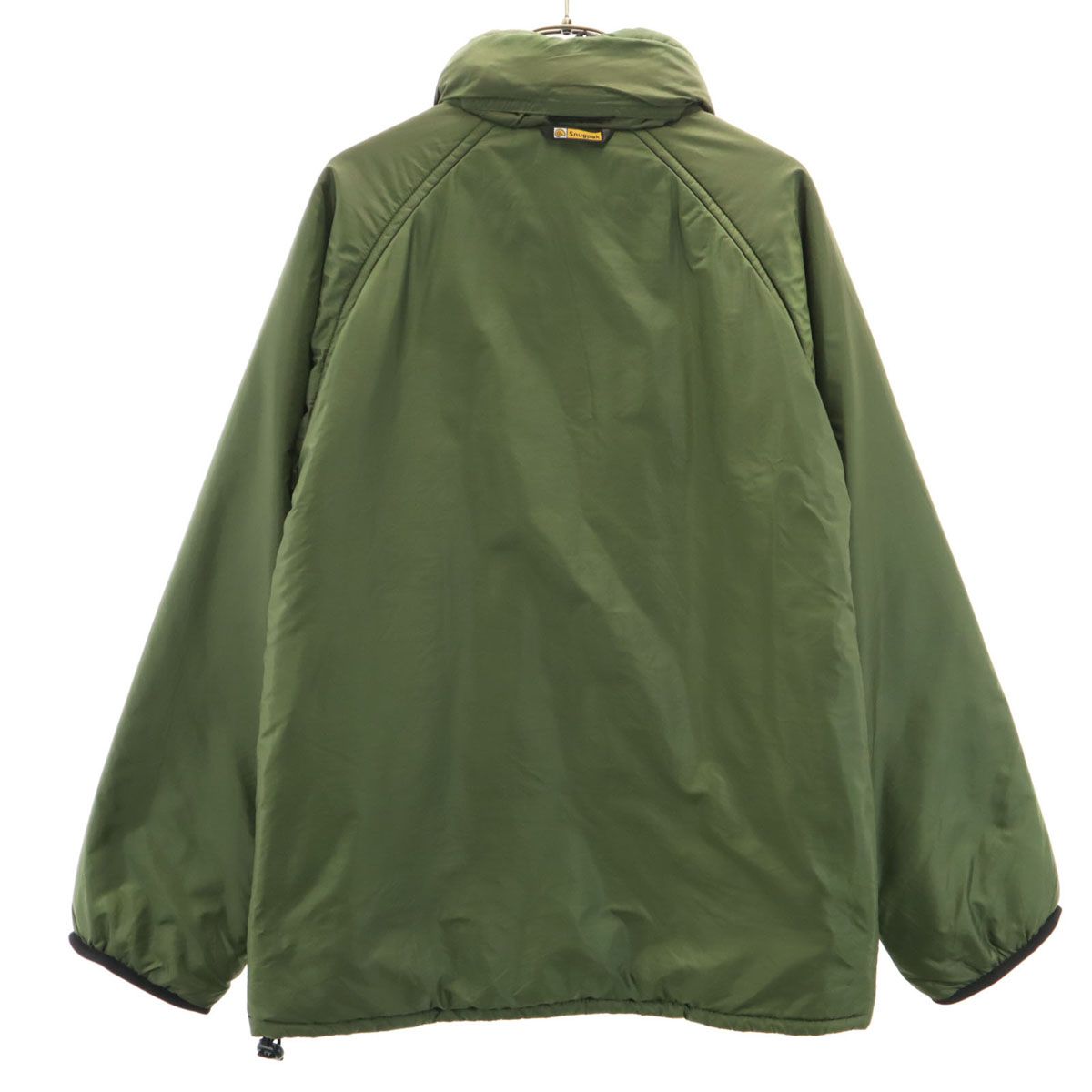 Snugpak スナグパック イギリス製 エアパック ジャケット カーキ リバーシブル 収納袋付き アウトドア メンズ 古着