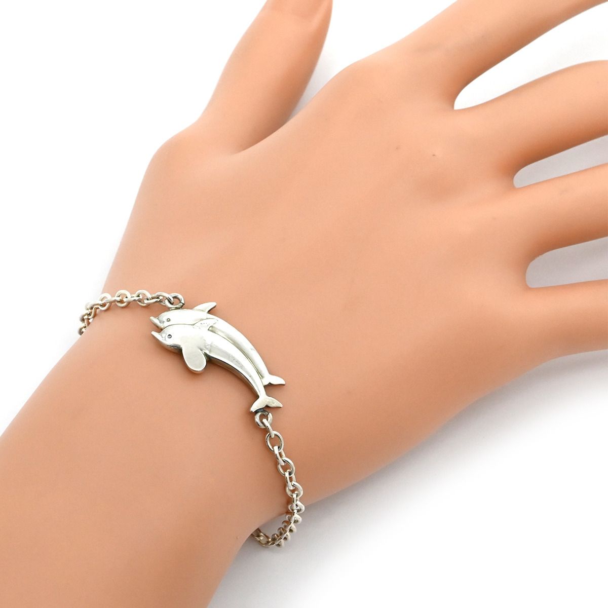 ジョージ・ジェンセン Georg Jensen ブレスレット イルカモチーフ