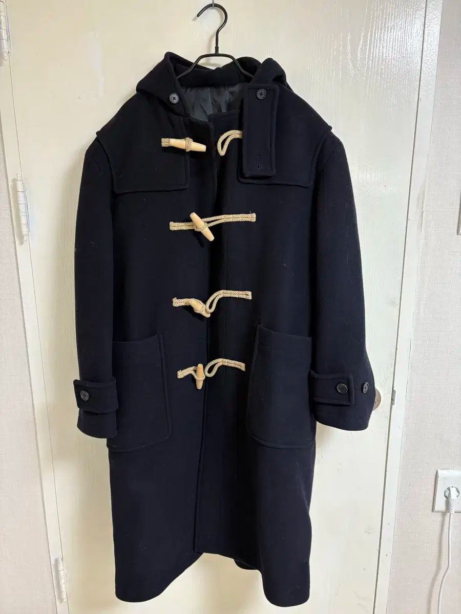 MUSINSA STANDARD カシミア ダッフル コート ネイビー M