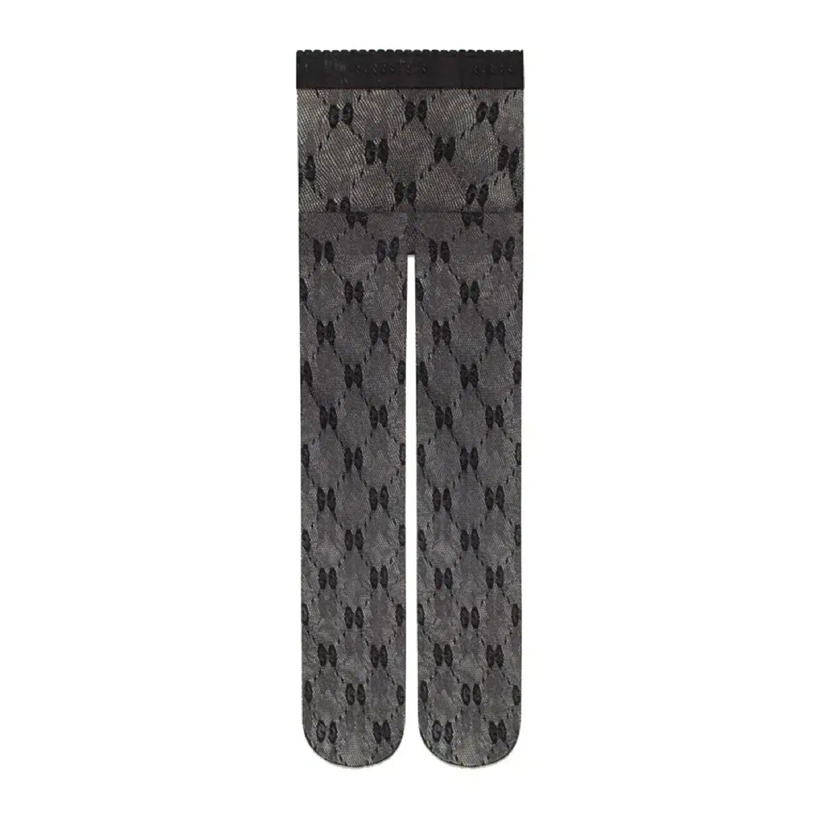 グッチ ストッキング GG ロゴ タイト ストッキング ブラック - シルバー