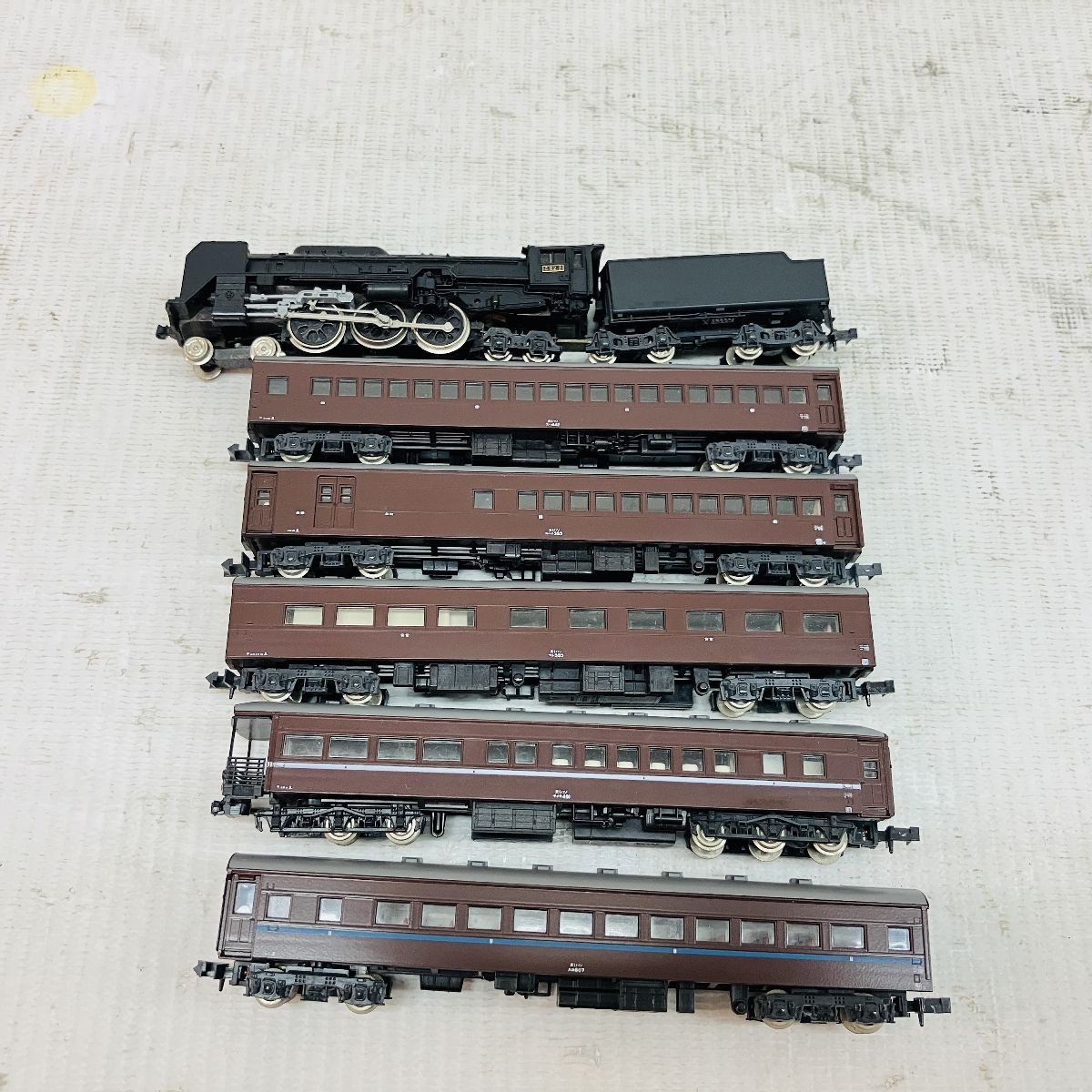 KATO C62-2 蒸気機関車 スハ44系 特急つばめ 客車5両 計6両 鉄道模型