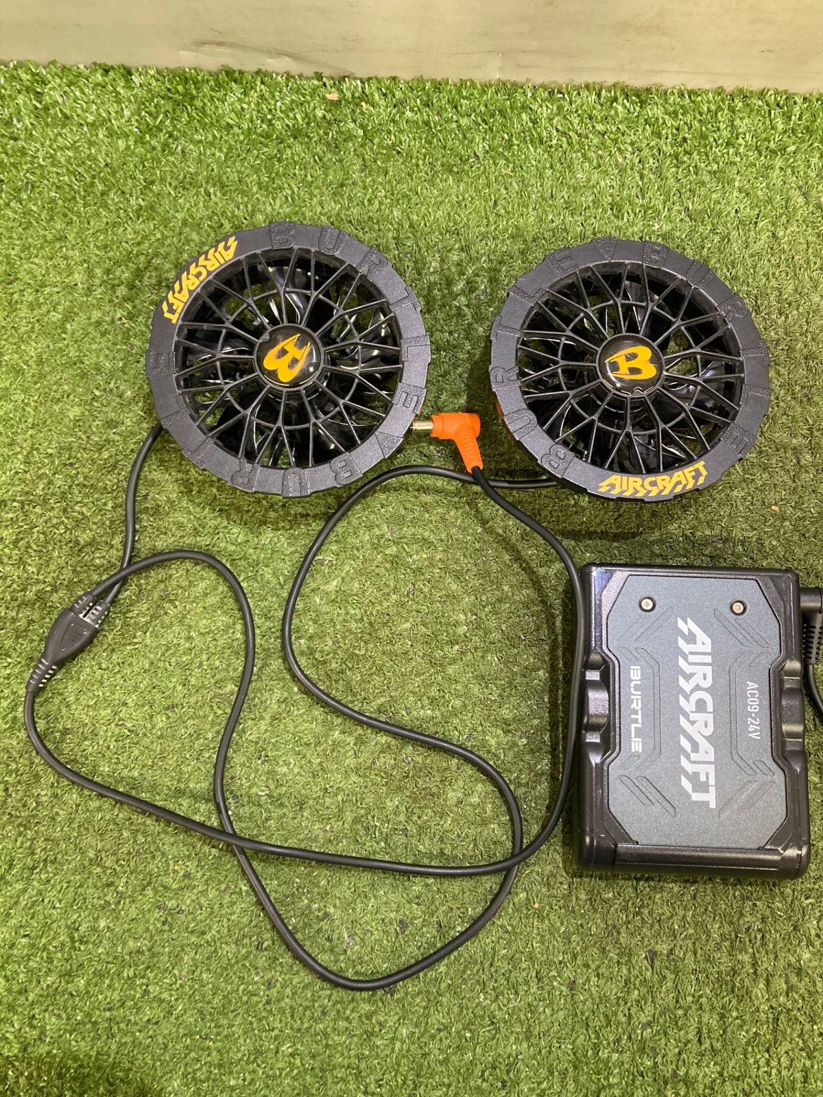 コレクション 【品】【0921】BURTLE 空調服バッテリーファンセット