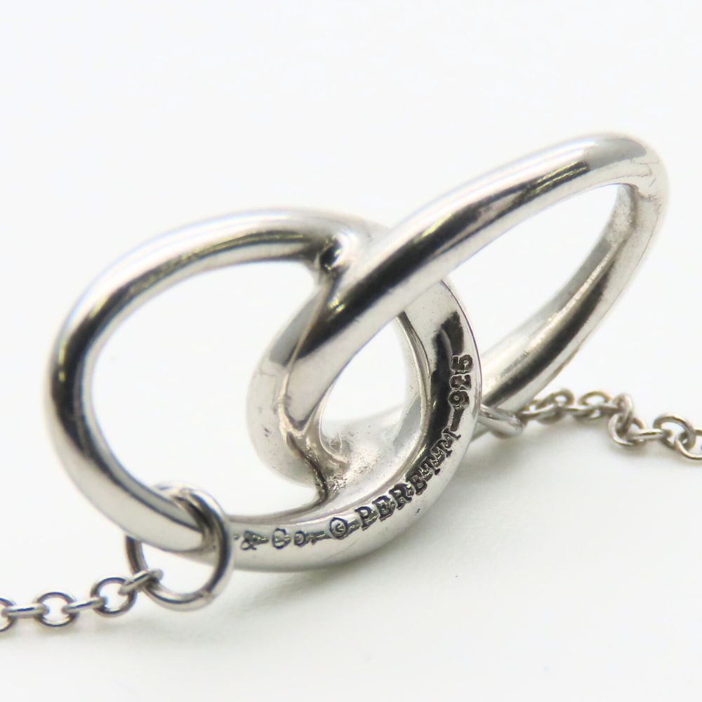 中古】 ティファニー ネックレス ダブルループ シルバー925 約2.9g