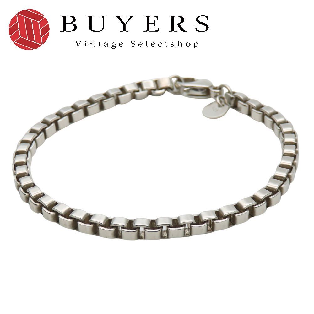 中古】 ティファニー ブレスレット ベネチアンリンク シルバー925 約