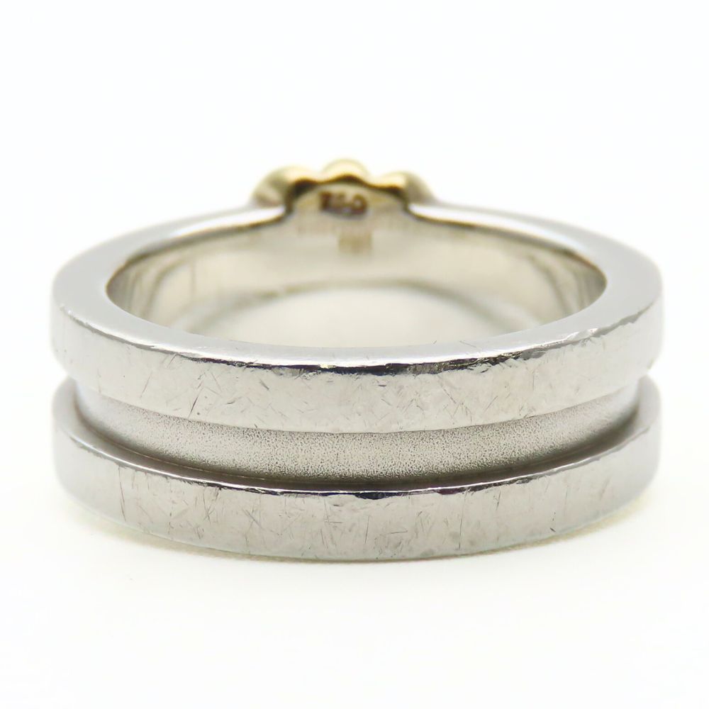 ティファニー グルーヴドヴィズ K18YG リング　15号 ティファニー グルーヴドヴィズ K18YG リング15号