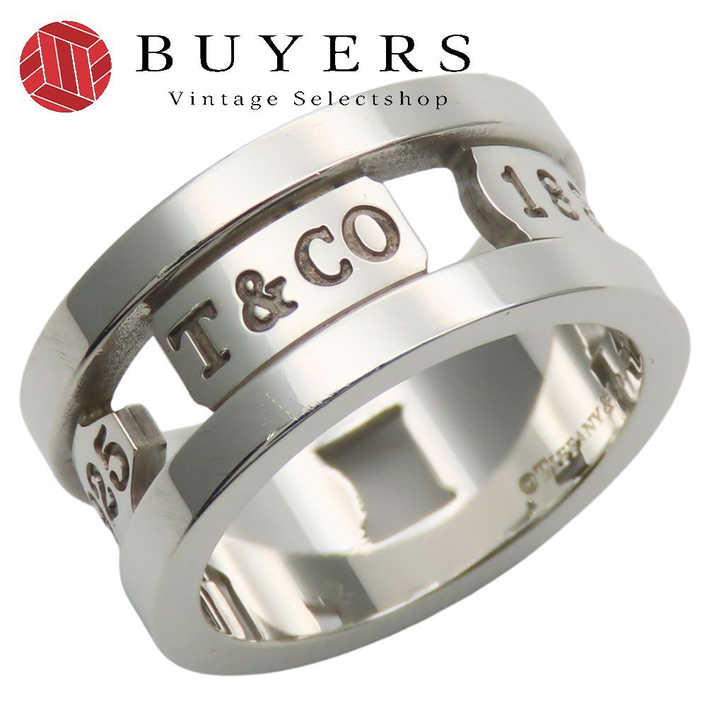 ティファニー リング 指輪 1837 エレメント シルバー925 約7.9g シルバー 普段使い 小物 レディース 女性 TIFFANY-Co