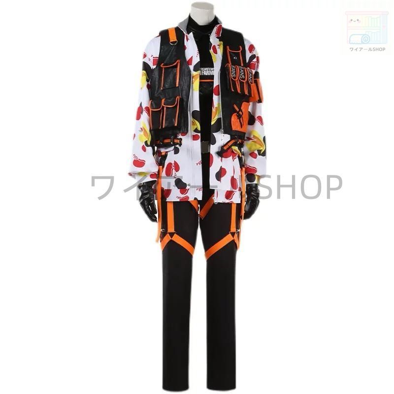 ツイステッドワンダーランド ツイステ オクタヴィネル寮 SSR ビーンズカモ フロイド リーチ コスプレ衣装 イベント プレゼン