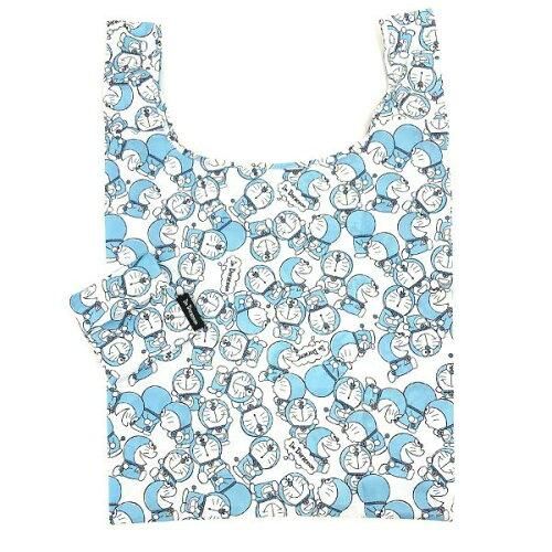 5営業日で発送 丸眞 I m doraemon ドラえもん ズブルー エコバッグ 2905003400 入数 5