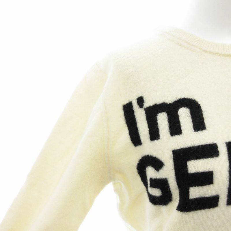 ウール100% パーリーゲイツ　ニット　セーター　5 M〜Ｌ相当　白　アイボリー PEARLY GATES(パーリーゲイツ) ニット｜中古ゴルフウェア通販サイト