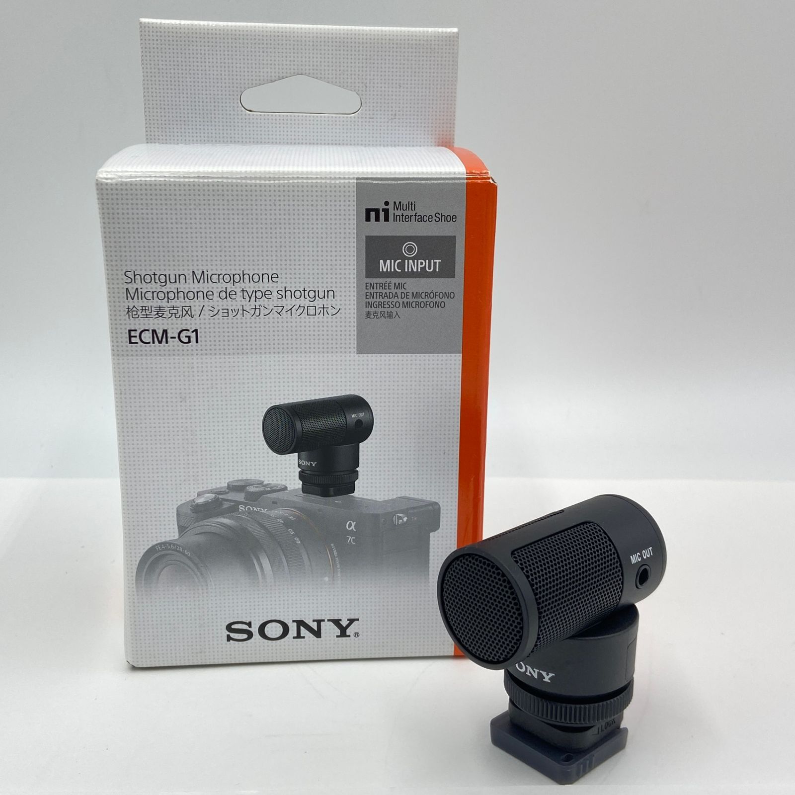 SONY ECM-G 1 ショットガンマイクロホン C 5206-60
