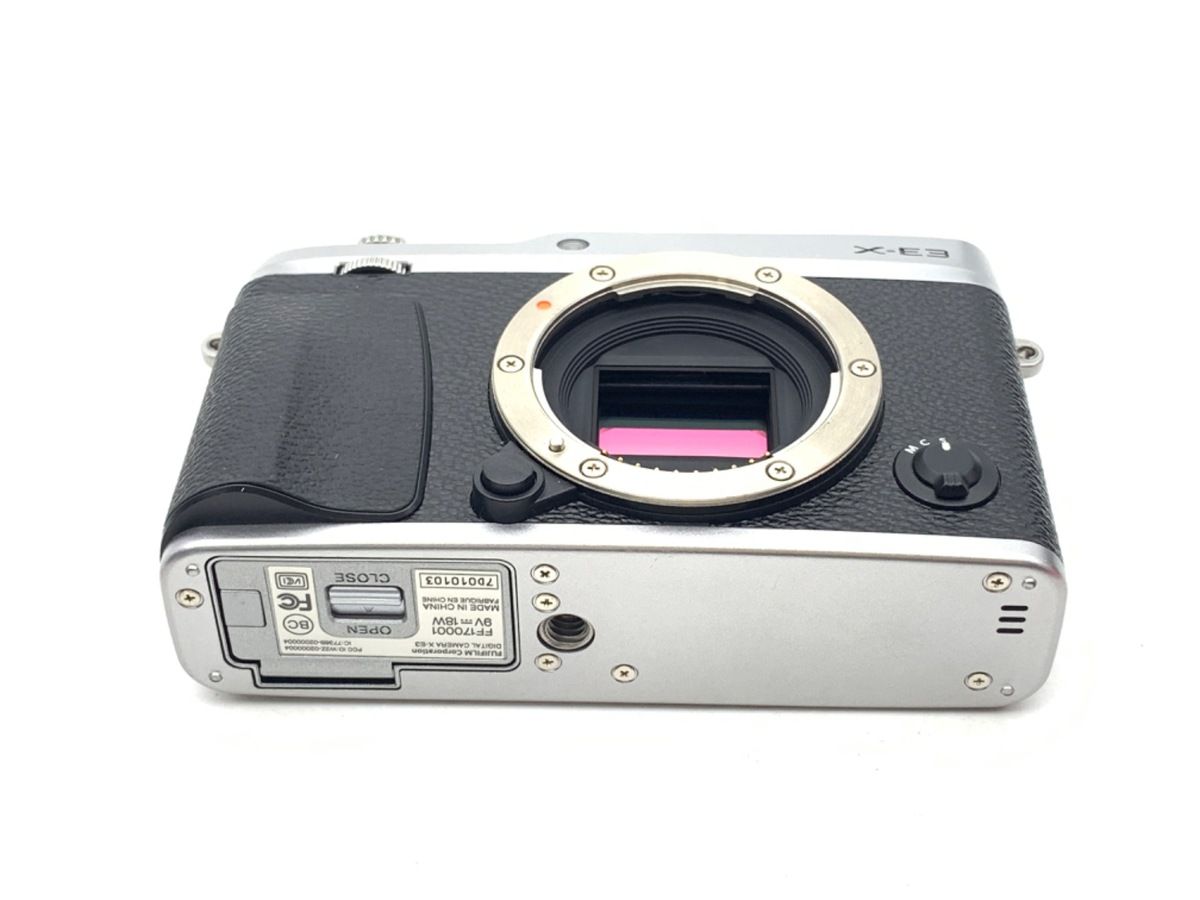  フジフイルム X E 3 ボディ シルバー ミラーレス一眼 デジタルカメラ