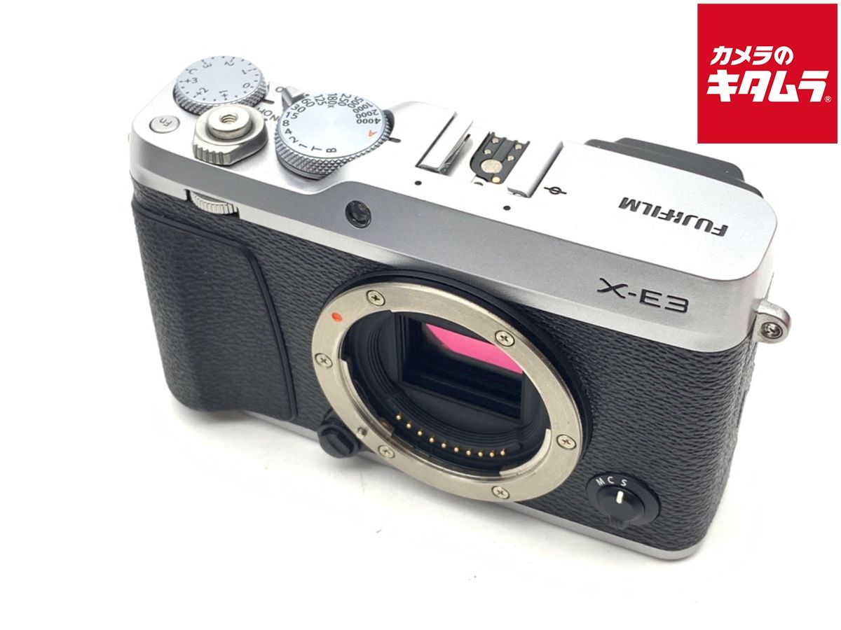 フジフイルム X-E3 ボディ シルバー