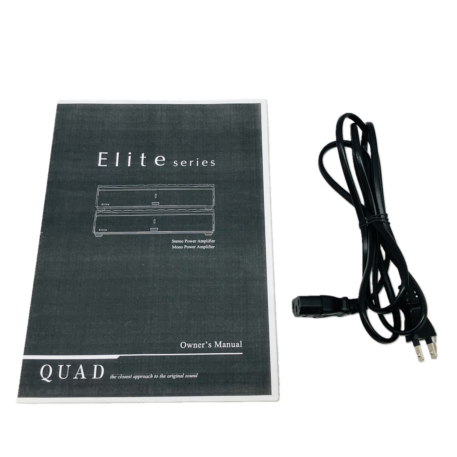 QUAD ELITE STEREO POWER アンプ 音響機器 クオードエリート ステレオ C10579295