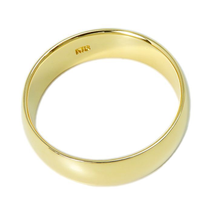 K 18 甲丸リング 18金イエローゴールド 19号 約6 0 g 指輪 シンプル ジュエリー メンズ レディース 貴金属 地金 無地 GOLD 質屋 丸高 ユニセックス jewelry 25 289 1 資産 ストライプ ジョガーパンツ