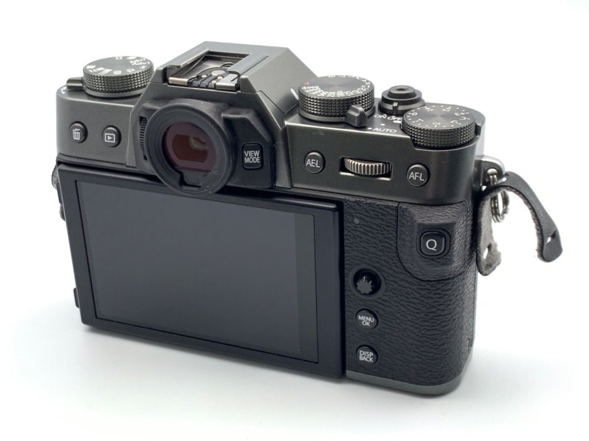 並品 フジフイルム X-T30 ボディ チャコールシルバー
