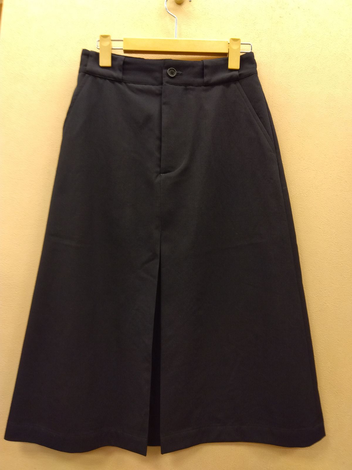 М11 マーガレットハウエル MARGARET HOWELL ウール ファインウール ツイルスカート