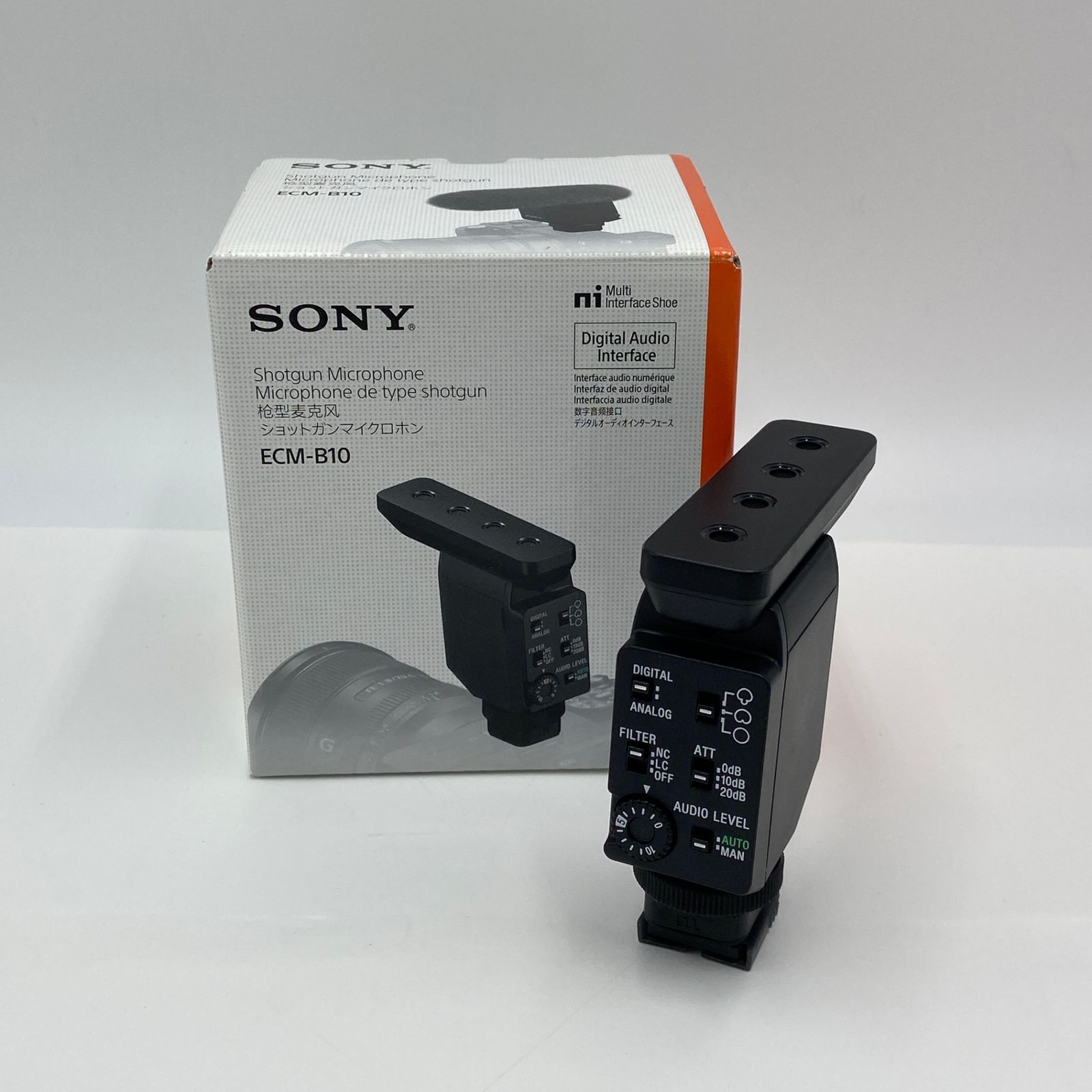 SONY ECM B 10 ショットガンマイクロホン 完備 C 5205 60