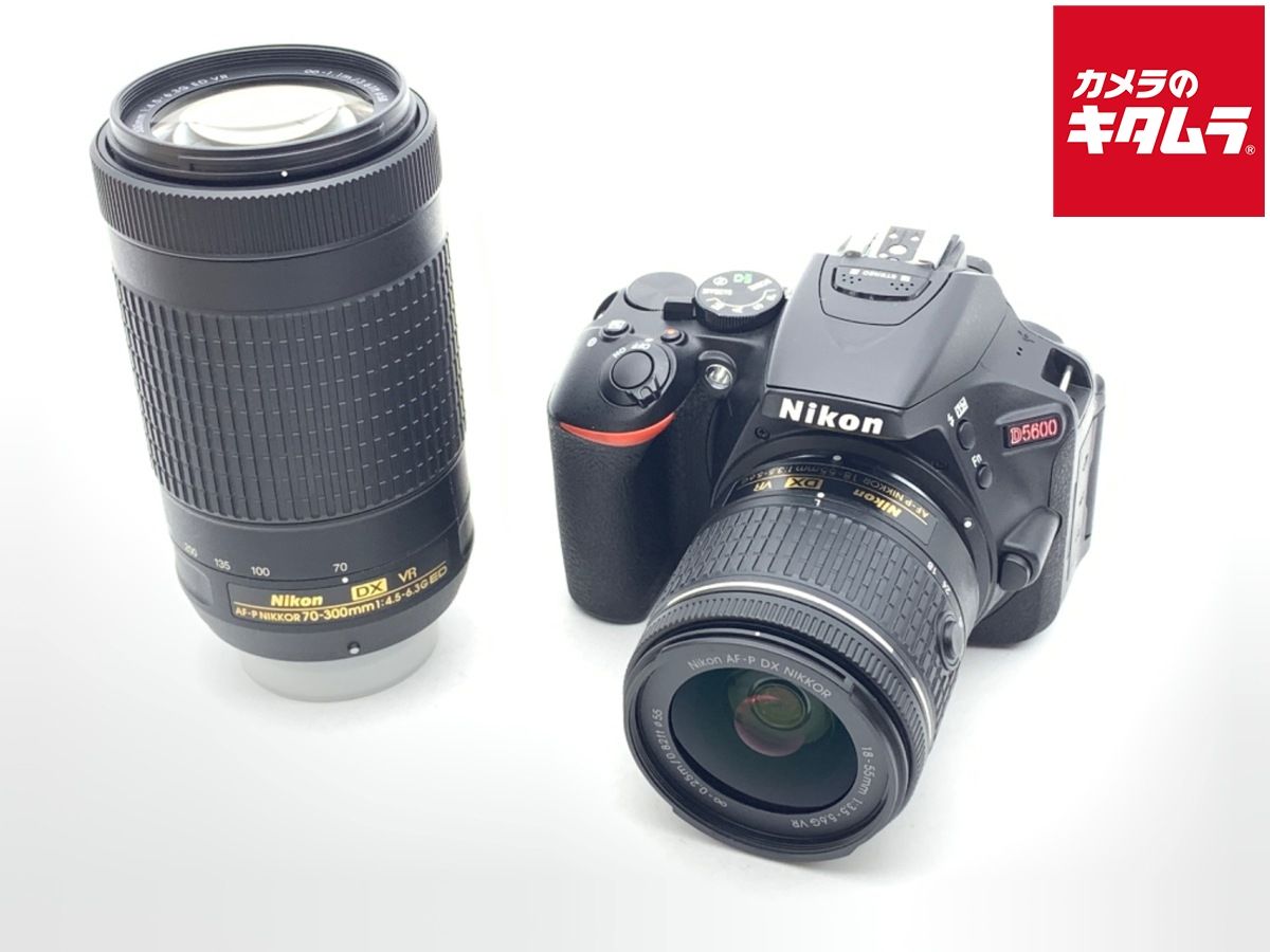 並品 ニコン D5600 ダブルズームキット