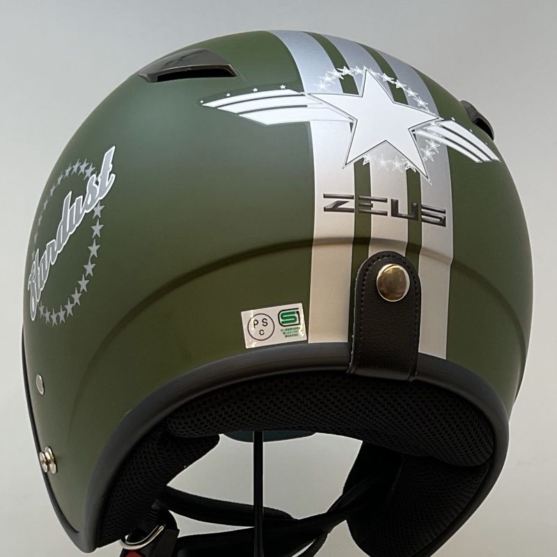 南海部品 ZEUS HELMET ジェットヘルメット NAZ-202 STARDUST マット