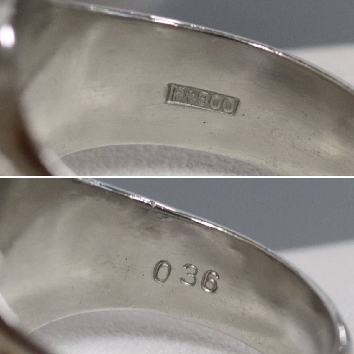 Pt 900ダイヤモンドリング