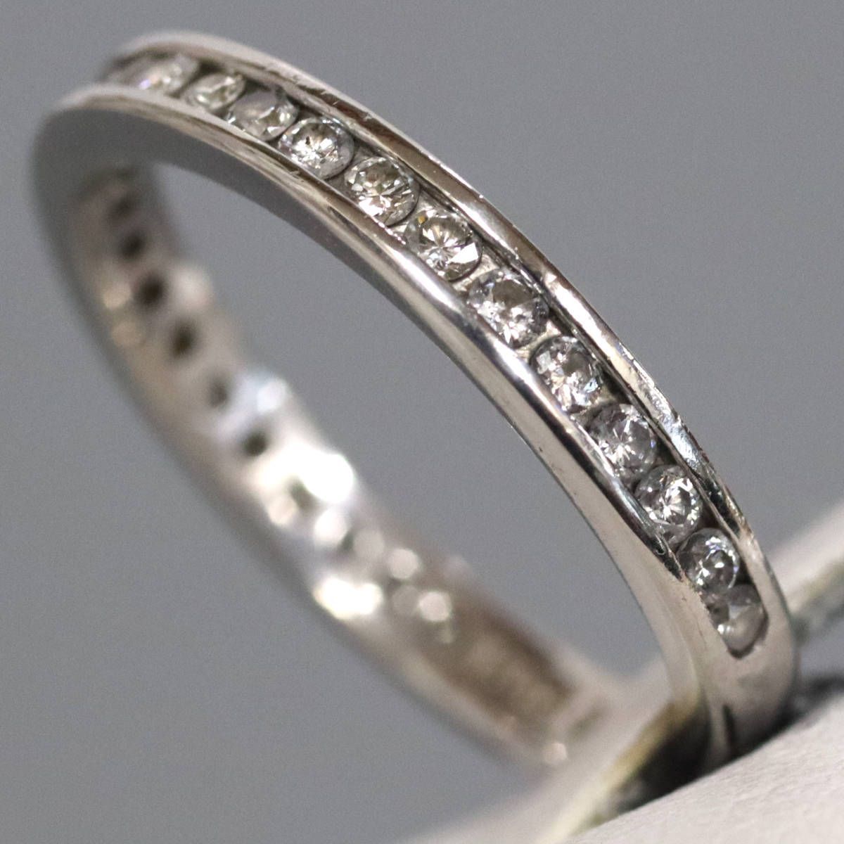 Pt 900ダイヤモンドリング D 0.50 4.5 g 16.5